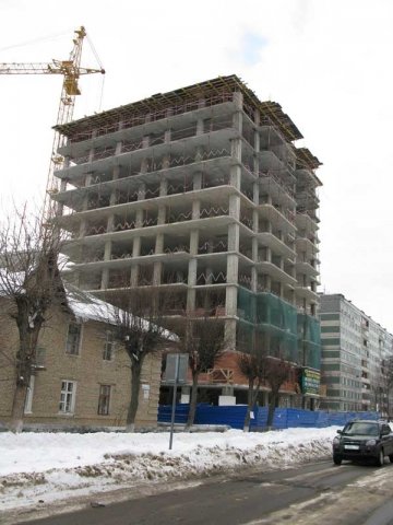 ЖК на ул. Дзержинского-Менделеева. Московская обл., Клин, ул. Менделеева, ул. Дзержинского