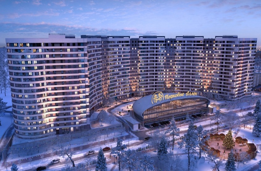 ЖК Парковые аллеи. Московская обл., Красногорск, Народного Ополчения ул., 18А