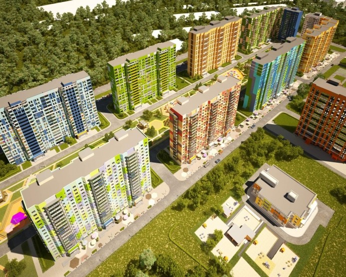 ЖК Мой адрес на Базовской . Москва, Базовская ул., 15 , к. 1-15
