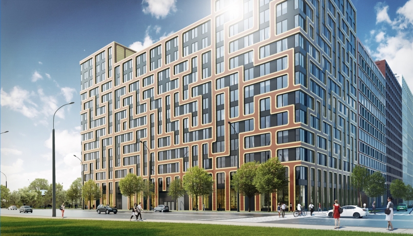 Квартал Искра-Парк. Москва, Ленинградский пр-т, 35