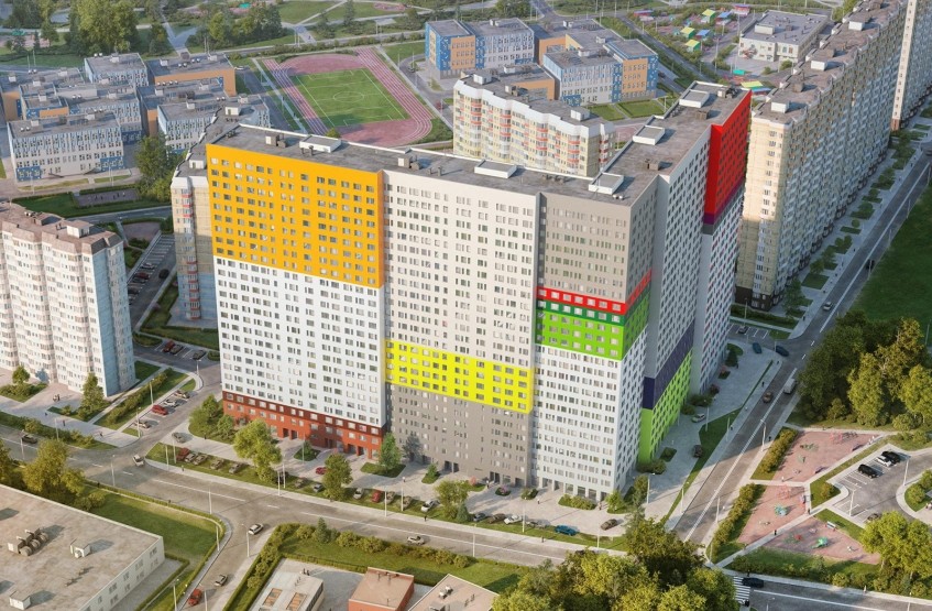 ЖК Левобережный. Московская обл., Химки, Левобережный мкр., Совхозная ул.