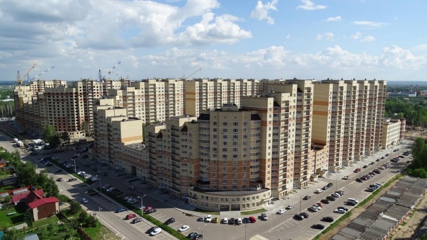 Мкр Зеленая околица. Московская обл., Раменское, Крымская ул.