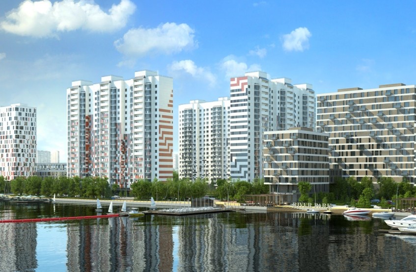Квартал River Park. Москва, Нагатинский Затон, мкр. 16, Речников ул., вл. 7 / Коломенская ул.