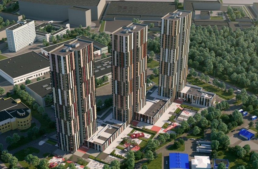 ЖК Маяковский. Москва, Головинское ш., 10, корп. 1, 2, 3