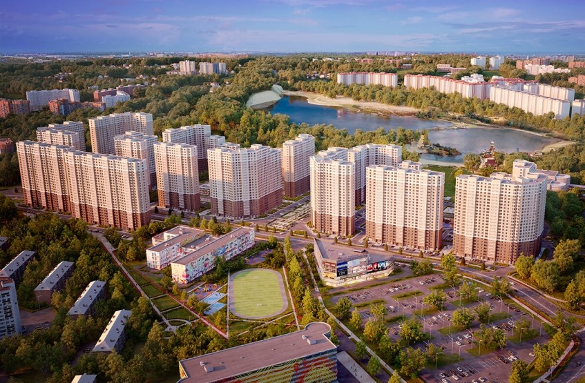 Квартал Новые Котельники. Московская обл., Дзержинский, Угрешская ул.