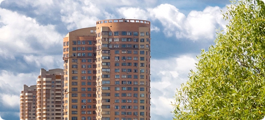 Жилой квартал Лазурный Блюз. Москва, Твардовского, 14 к1-3 