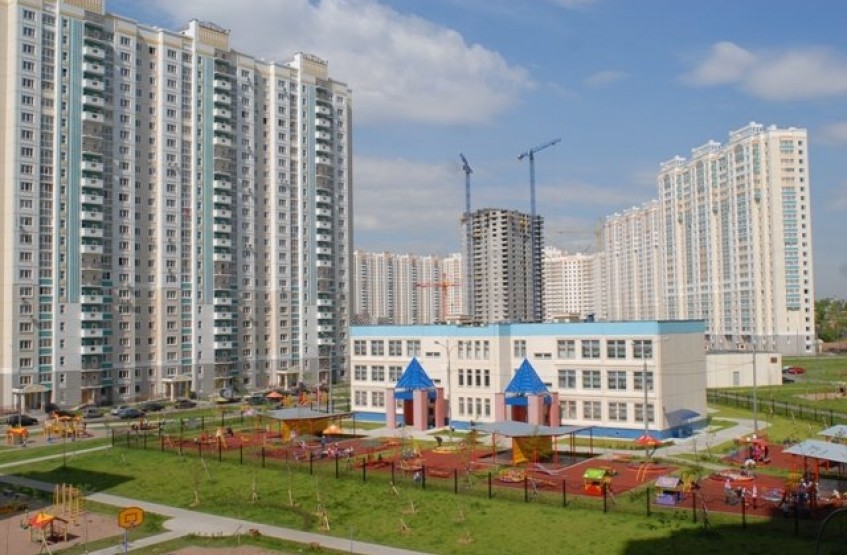 Мкр. Волжский. Москва, Волжский бул.