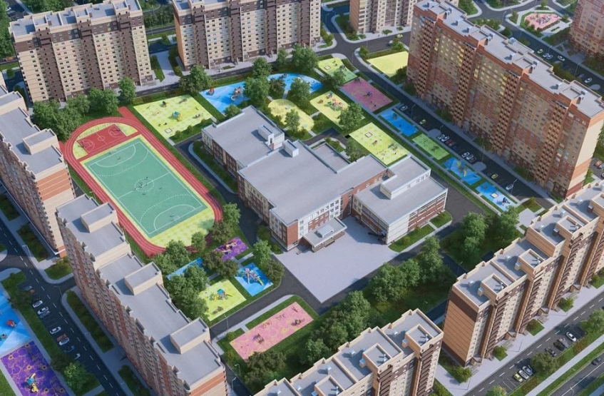 ЖК Лукино-Варино. Московская обл., Щёлковский р-н, Свердловский пос., Лукино-Варино мкр.