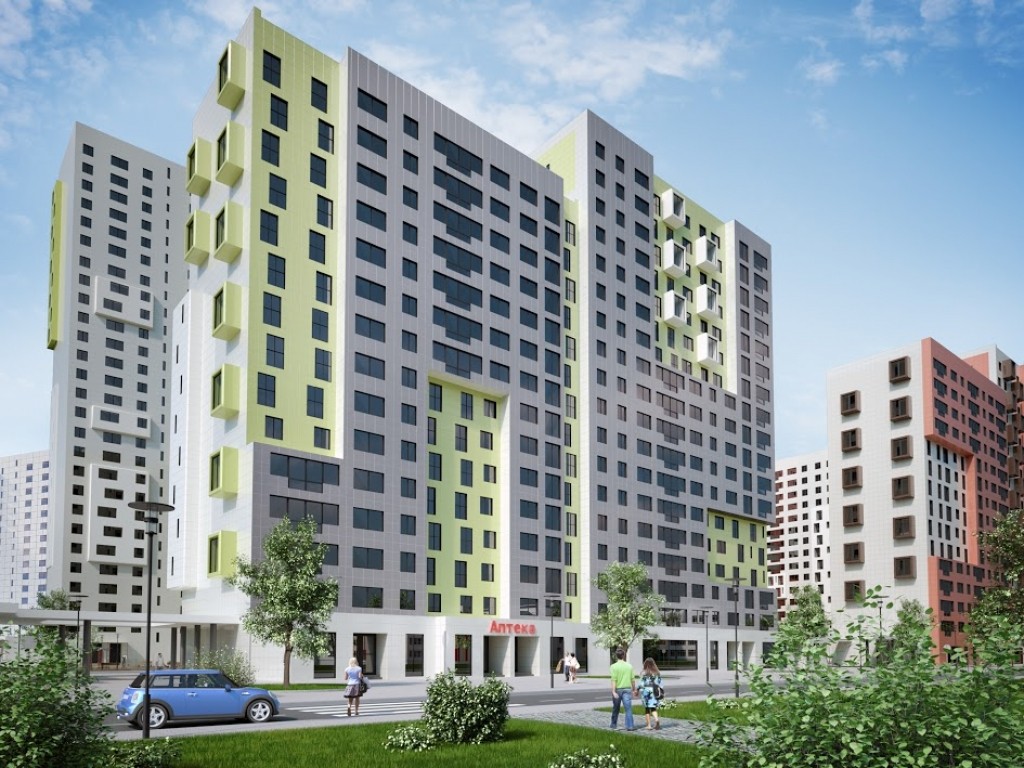 Мкр Царицыно-2 . Москва, 6-я Радиальная ул. 
